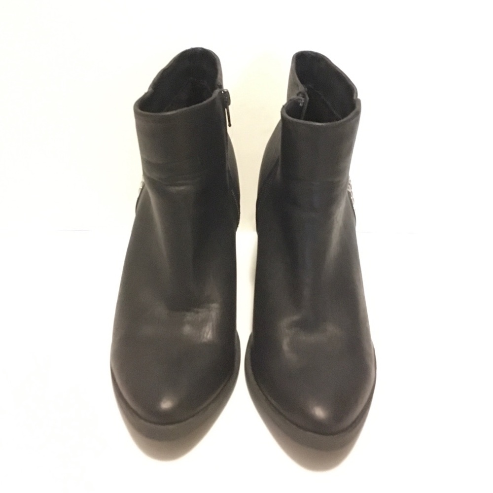 Call It Spring Embellished Studded Booties Black 9 - Picture 4 of 8